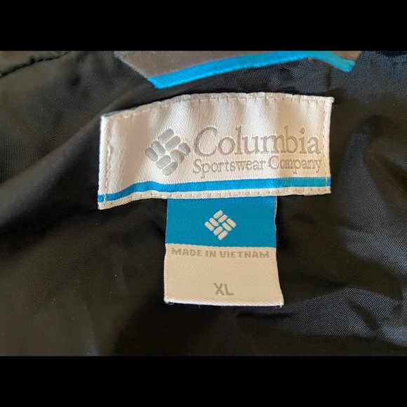 Columbia-hooded, quilted winter jacket - Picture 4 of 5